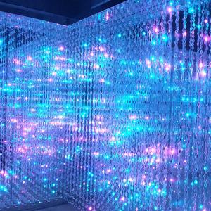 360-Grad 3D DMX/SPI RGB Zeichenfolge LED Pixelkugelmatrix Licht Pixelleisten für Weihnachtsbeleuchtung Kunstbeleuchtungs-Display