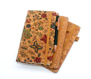 Máy tính xách tay cai trị và Tạp Chí, lót viết Tạp Chí với vòng lặp bút, chấm Tạp Chí A5, bìa cứng với túi giấy, 8.5x5. 8in - Product Image 1