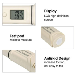 GM1365 USB Data Logger Meter Registrador de datos de temperatura y humedad