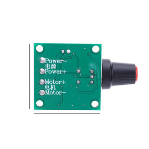 PWM DC regolatore motore 1.8V 3V 5V 6V 12V 2A funzione interruttore di controllo della velocità 1803BK - Product Image 5