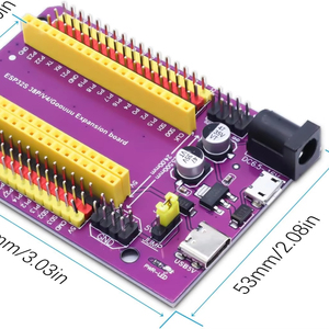 25 mm aralık 38PIN için ESP32 ESP32S kesme panosu ESP32 genişletici ESP32 geliştirme kurulu 2.4 GHz çekirdek mikrodenetleyici