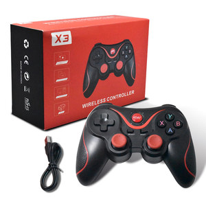 X3 Wireless Blue-tooth <strong>Gamepad</strong> Joystick for Android Smartphone Tablet Remote Controller Black White Color Gaming <strong>Gamepad</strong>