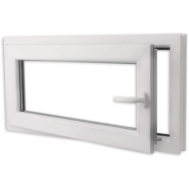 UPVC PVC Nhựa Biệt Thự Pháp Cửa Sổ Cửa Sổ Thiết Kế Hiện Đại Swing Window