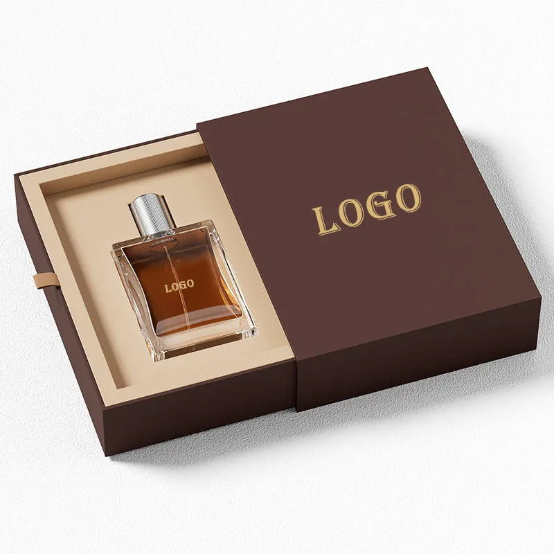 2023 Personalizado Gaveta Caixa De Perfume Embalagem De Presente Pacote De Papel Dobrável Dobrável Placa De Cartão De Papel Rígido Caixas De Armazenamento Para Presente