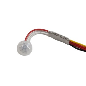 Interruptor de Sensor de movimiento PIR, 5V, 12V, 24V, Sensor de movimiento PIR, Detector de movimiento de CC, temporizador activado, interruptor automático de encendido y apagado para tira LED