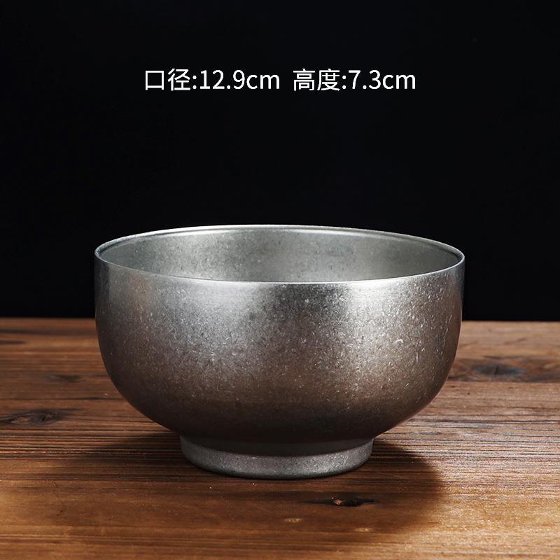 13cm round anti-scalding bowl (snowflake sand)