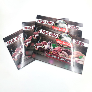 Quảng cáo tùy chỉnh logo in yên khâu ràng buộc giấy tráng cao cấp văn phòng 2026 bàn lịch - Product Image 5