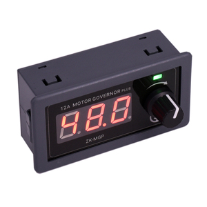 ZK-MGP di velocità regolabile PWM DC Controller del motore 5-30V 12A 360W 6V 12V 24V Slow Start Slow Stop modulo componenti elettronici - Product Image 1