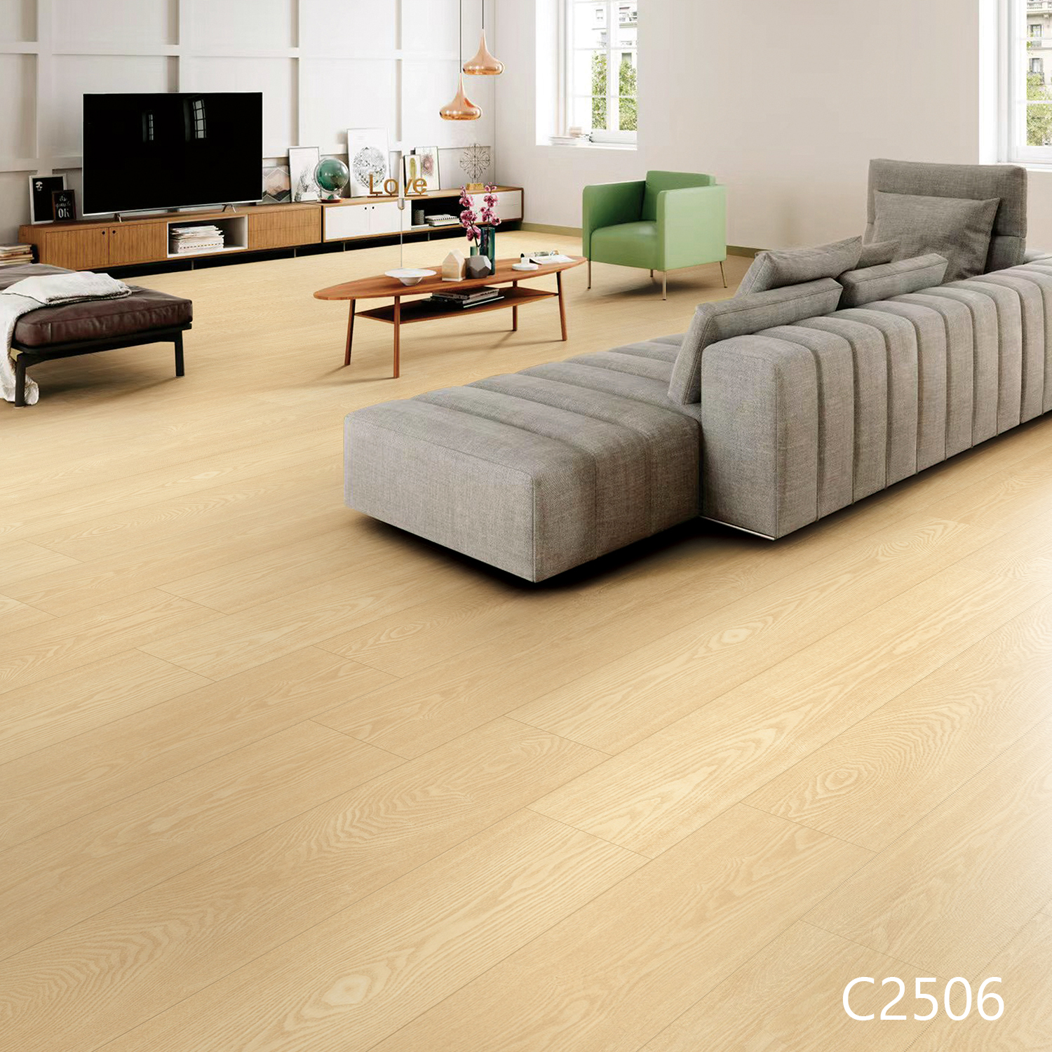 C2506 - Carreau de sol Chêne Érable