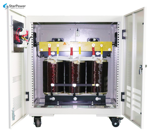 500kVA trasformatore di isolamento trifase 380V ingresso 220V uscita IP33 protezione avvolgimenti in rame per ingresso 120V 240V 35KV - Product Image 5
