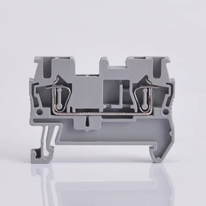 ST2.5 Conector de Cable de Enchufe Rápido 24-12AWG Alimentación a Través de Conexión Eléctrica Sin Tornillos Resorte Din Rail Terminal Blocks - Product Image 1
