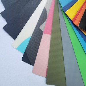 Açık çanta ve metalik özelliği ile bagaj için UV geciktirici PVC branda elastik su geçirmez baskılı Polyester kumaş - Product Image 1