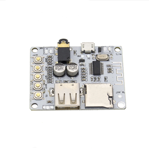 Amplificador Módulo Bluetooth Audio con tarjeta USB TF Decodificación de Audio Reproducción Preamplificador Salida Micrófono Electret