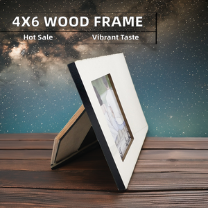Özel süblimasyon MDF resim çerçevesi 4x6 dikdörtgen ahşap fotoğraf çerçevesi ev dekorasyon için mevcut boyutları 5x7 8x10 6x8 - Product Image 3