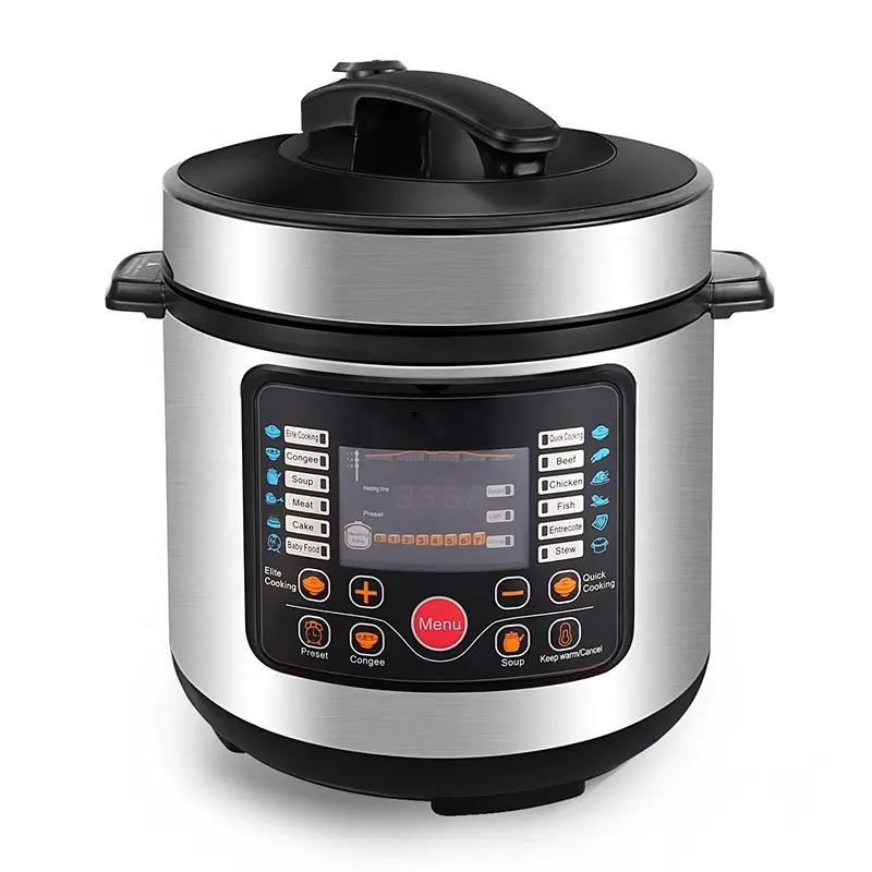 Pentola multifunzione a cottura lenta interna nazionale portatile multicooker digitale microonde vapore riso pentola a pressione elettrica 1000W