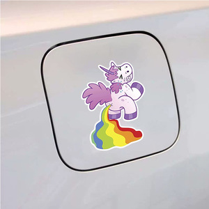 Custom Waterproof <strong>Car</strong> Stickers Printing Logo Cartoon Anime Vinyl Sticker Decorative PVC Magnet <strong>Decals</strong> - Product Image 2