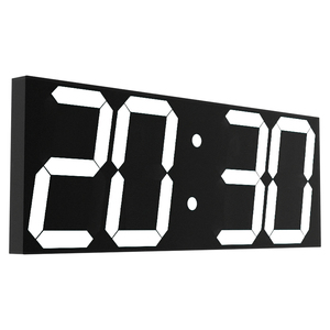 <strong>4</strong>&quot; GPS Synchronized Time <strong>4</strong> Inches <strong>4</strong> <strong>Digits</strong> <strong>LED</strong> Digital Wall Clock - Product Image 5