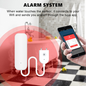 2024 di vendita calda Tuya WIFI sensore di perdita di acqua di supporto rilevare il livello dell'acqua moltiplicare l'uso della persona funziona con la vita intelligente - Product Image 4