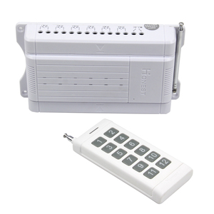 Trasmettitore telecomando Wireless a lunga distanza a 4 pulsanti a 6 pulsanti a 8 pulsanti a 12 pulsanti con codice fisso/Xi opzionale - Product Image 4