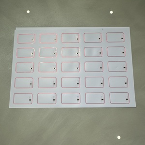 A3サイズ5*5レイアウトRFIDインレイシート13.56Mhz F08チップPVCミニタグスマートカード支払いホテル対応NFCインターフェイス - Product Image 3