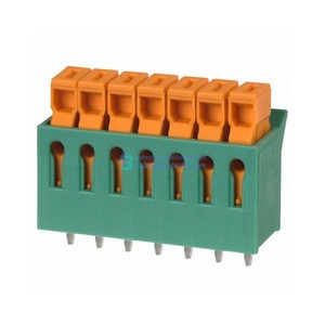 Acessório do tipo 1706222 7 Posição COMBICON <span class=keywords><strong>IDC</strong></span> Fio Para Embarque o conector Horizontal Com Placa 3.81mm 1706-222 Através do Furo