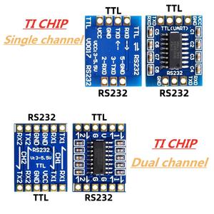 Ein-/Zwei kanal RS232 SP3232 TTL zu RS232 Modul RS232 zu TTL blinkende Linie serielle Schnitts telle Modul Immersion Gold Board - Product Image 1