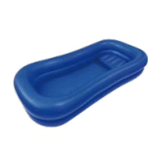 Long nursing bathtub dark blue