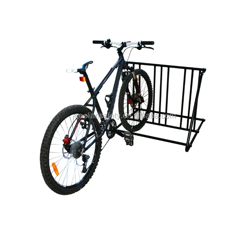 Hitch Mount Piattaforma Carrier Rack Bike Nero Rivestito Garage Bicicletta di Stoccaggio In Metallo Display Rack Pavimento Della Bici Della Strada Del Basamento