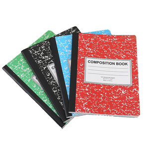 B5作文书55GSM 100页200页8件套包装白纸板纸套混色学生笔记本 - Product Image 1