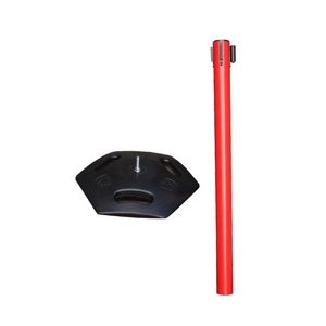 Vip yolu kalabalık kontrolü kuyruk güvenlik seti geri çekilebilir bariyer kemer stanchions, krom klipsler ile payanda halat - Product Image 5