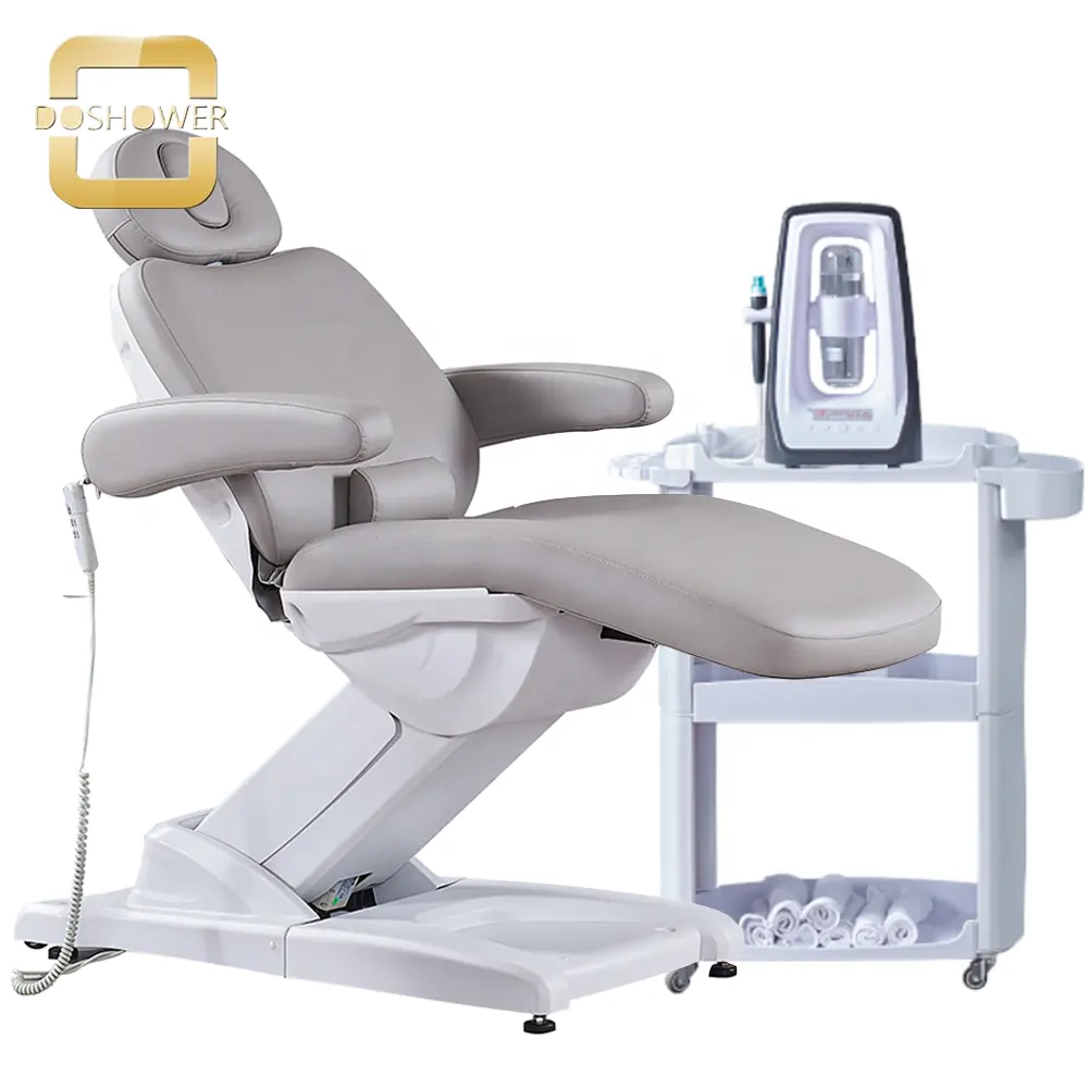 Cama de masaje plegable portátil con elevación eléctrica, cama de masaje de manicura para 1 motor, mesa de masaje facial, proveedor