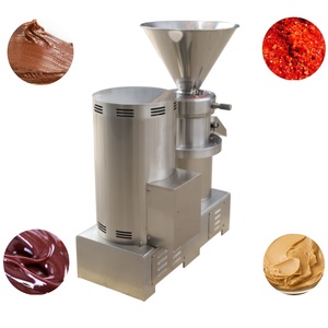 220v/380v 4kw 50-100Kg Per Hour <strong>Automatic</strong> Multi-functional Peanut Butter <strong>Grinder</strong> Machine Sesame Paste Making Machine - Product Image 1