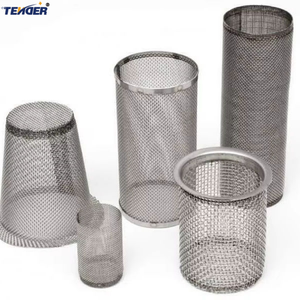 Vis En Garnalennet Speciale Bescherming Multi-Size Aquariumaccessoires Cilinderfilter Roestvrijstalen Cilindrisch Gaasfilter - Product Image 2