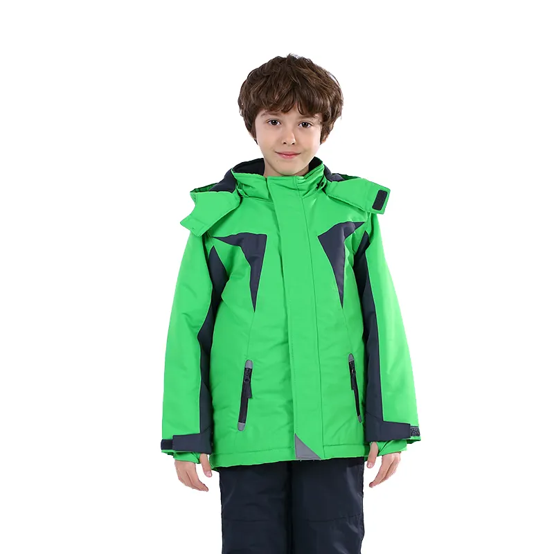 Veste et pantalon de ski imperméable pour enfants, vêtements de sport d'extérieur à personnaliser, pour garçons,, OEM