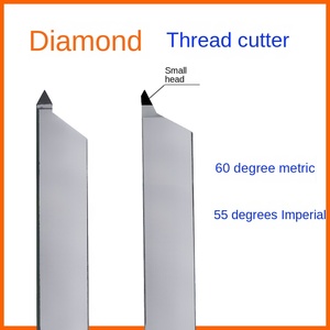 PCD kim cương bên ngoài chủ đề chuyển Rod 60 độ Metric 55 độ inch Vàng Thép đá quý cho nhôm excircle Đồng 55 độ - Product Image 2