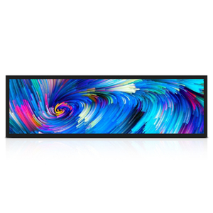 35 Zoll Supermarkt Regal Bildschirm Stretched Bar <span class=keywords><strong>LCD</strong></span>-Panel <span class=keywords><strong>Android</strong></span>-Version Digital Signage und <span class=keywords><strong>Display</strong></span> Icd Advertising <span class=keywords><strong>Display</strong></span>