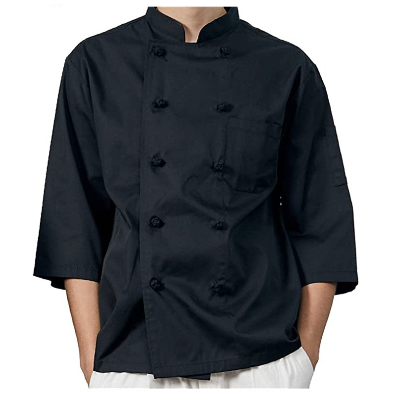 Unisex Customized logo Chef Jacket with Chef Uniform for Restaurant