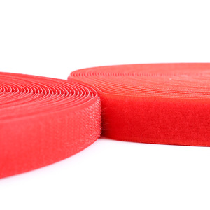 Patch Self Adhesive <strong>Hook</strong> <strong>and</strong> <strong>Loops</strong> Customized Wholesale Color 100% Nylon <strong>Hook</strong> <strong>and</strong> <strong>Loop</strong> Fabric Magic Tape Anti Slip Tape - Product Image 2