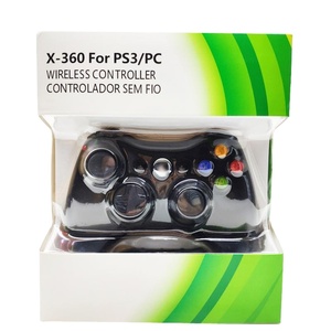 J Xbox360 Gamepad denetleyici 2.4G kablosuz denetleyici Gamepad alıcı ile çift titreşim gelişmiş kablosuz oyun kolu - Product Image 4