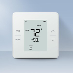 Control de aplicación Wifi Modbus TCP RS485 programable habitación digital Wifi Gas/eléctrico/bomba de calor/combustible fósil/termostato convencional - Product Image 1