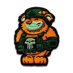 <strong>Hook</strong> and <strong>Loop</strong> Fasten Custom Logo Patch Woven Letter Designer Iron on Embroidery Patches - Product Image 3