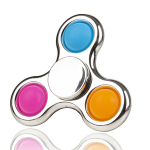 Mạ điện đầy màu sắc ngón tay <span class=keywords><strong>Spinner</strong></span> bong bóng ngón tay <span class=keywords><strong>Fidget</strong></span> Đồ chơi - Product Image 5