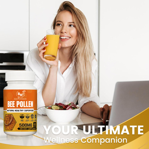 OEM Suppléments de gelée <span class=keywords><strong>royale</strong></span> haute puissance 500mg Superfood Comprimés d'extrait de pollen d'abeille et de propolis Comprimés de gelée <span class=keywords><strong>royale</strong></span> - Product Image 6