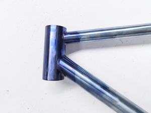 Waltly Новый 700c дисковый тормоз титановая рама для шоссейного велосипеда с конструкцией из углеродного волокна - Product Image 5