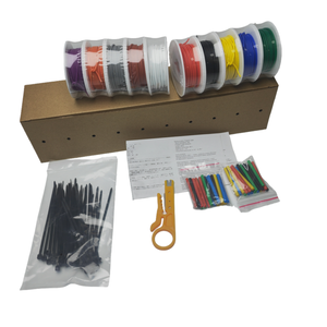 Kotak Gulungan Kabel 10 Warna DIY Kabel Elektronik 16-30AWG Tembaga Berlapis Timah Fleksibel Berinsulasi untuk Proyek PCB <span class=keywords><strong>Arduino</strong></span> - Product Image 1