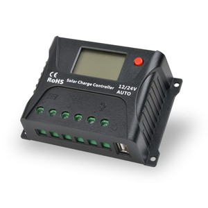 智能SR-HP2420 Pwm恒流控制器12v/24v离网太阳能充电控制器 - Product Image 2