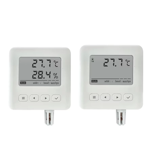 Transmisión inalámbrica Rs485 Sensor de medición de humedad de temperatura resistente a la intemperie para pantallas Led - Product Image 1