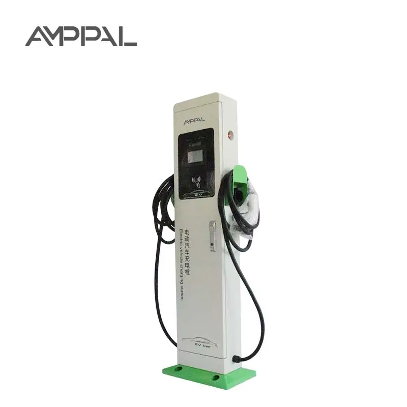 AMPPAL IEC 62196 OCPP 1.6 Type-2 Smart AC EV electric car charging station 7kw ev charger