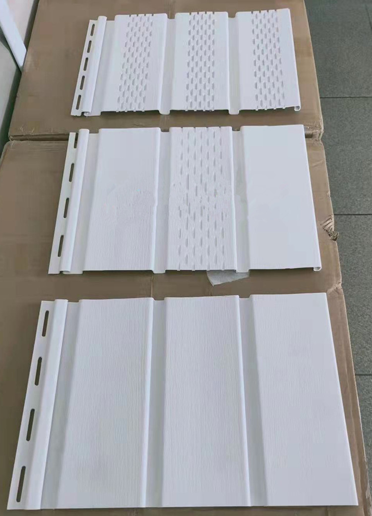 12 inch width 3.66m length pvc vinyl siding full vent model soffit