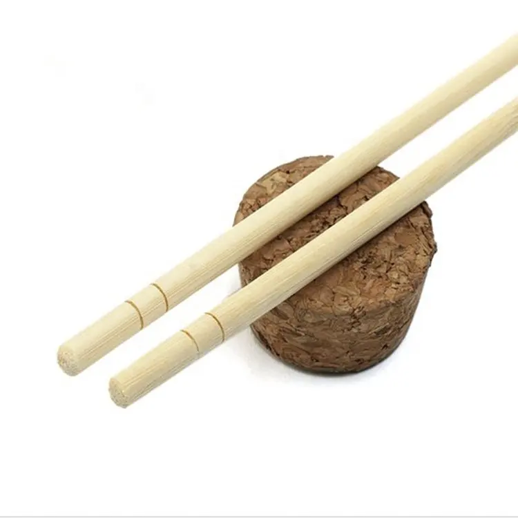 quality Disposable Bamboo Chopsticks round chopsticks single use cutlery stick tool